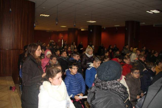 Le famiglie e i piccoli che hanno partecipato alla manifestazione