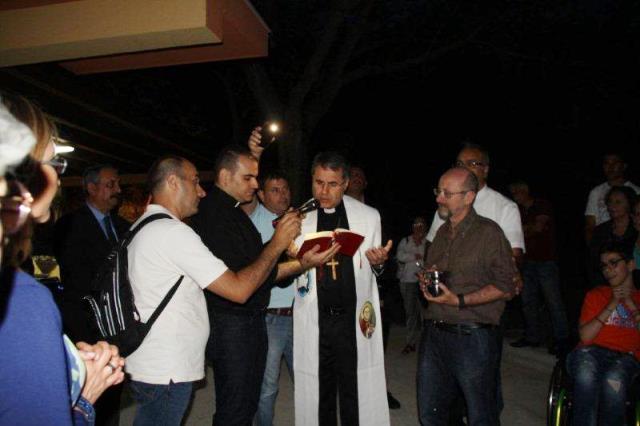Mons. Corrado Lorefice benedice la Casa