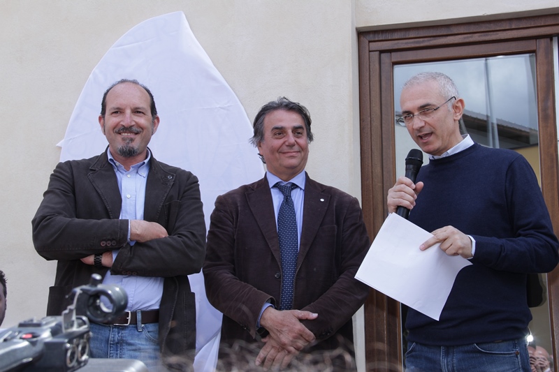 I ringraziamenti all'Ing. Giancarlo Teresi e all'Arch. Fabio Seminerio