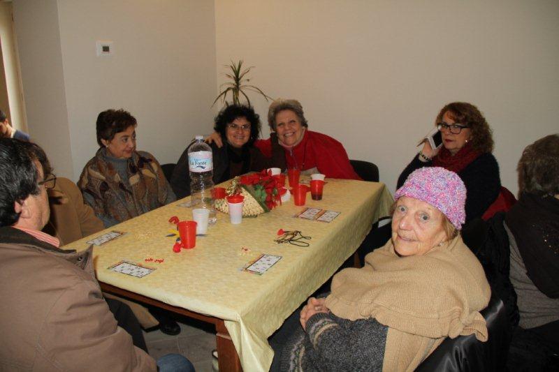 Pranzo gruppo anziani al Centro Padre Nostro (28 dicembre)
