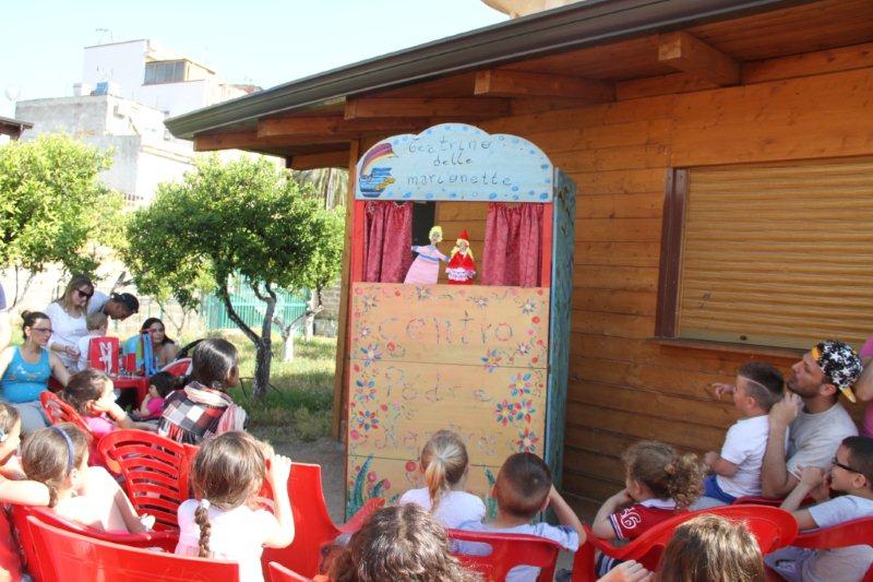 Momenti dell'Open Day con i bimbi e le famiglie