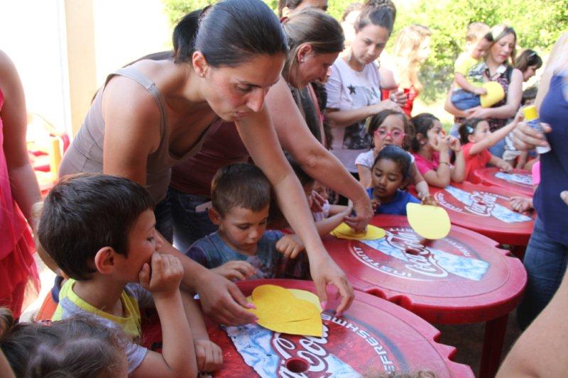 Momenti dell'Open Day con i bimbi e le famiglie