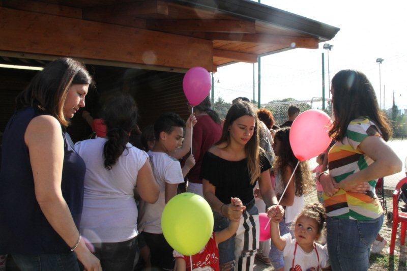 Momenti dell'Open Day con i bimbi e le famiglie
