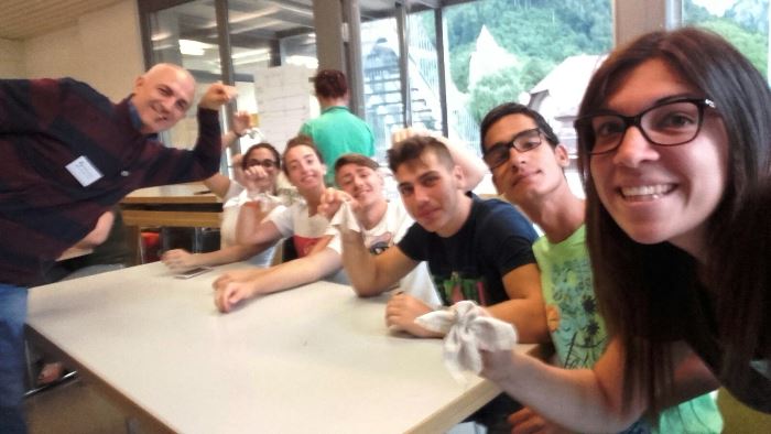 Il nostro gruppo insieme a Maurizio Artale