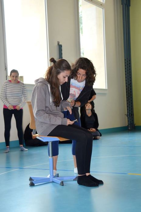 I nostri ragazzi coinvolti nel progetto durante una loro performance