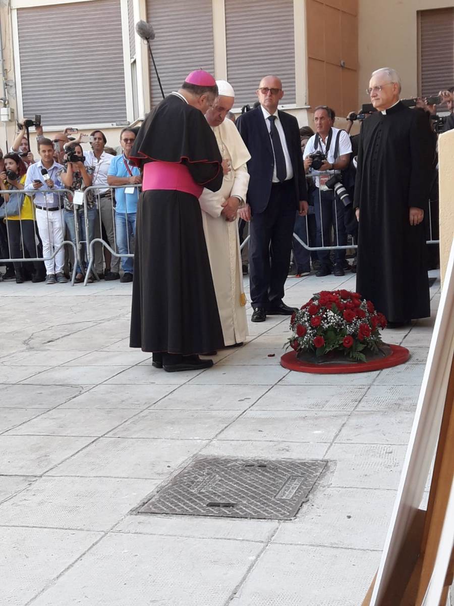Papa Francesco e Mons. Corrado Lorefice