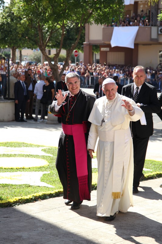 Papa Francesco e Mons. Corrado Lorefice