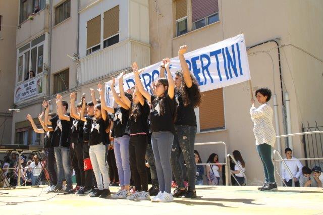 Momenti delle esibizione degli studenti