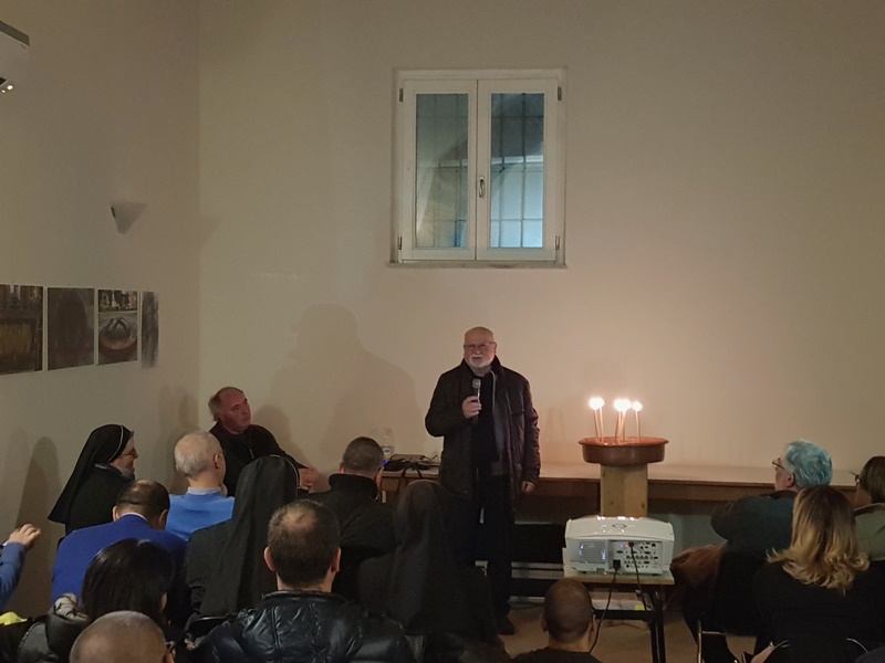 Il saluto e le parole di Francesco Puglisi, fratello di don Pino