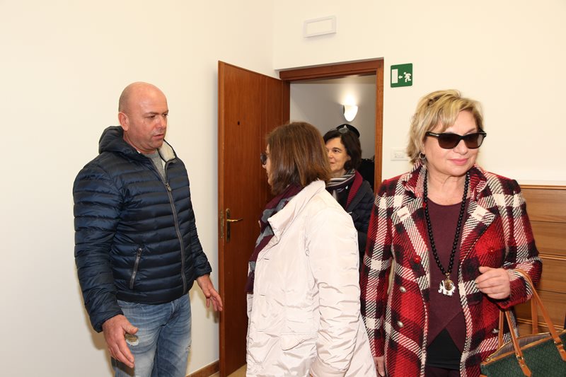D.ssa Francesca Vazzana, Direttrice del carcere Pagliarelli di Palermo, e D.ssa Rita Barbera, Direttrice del carcere Ucciardone di Palermo
