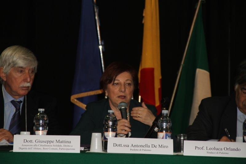 Intervento del Prefetto di Palermo Antonella De Miro