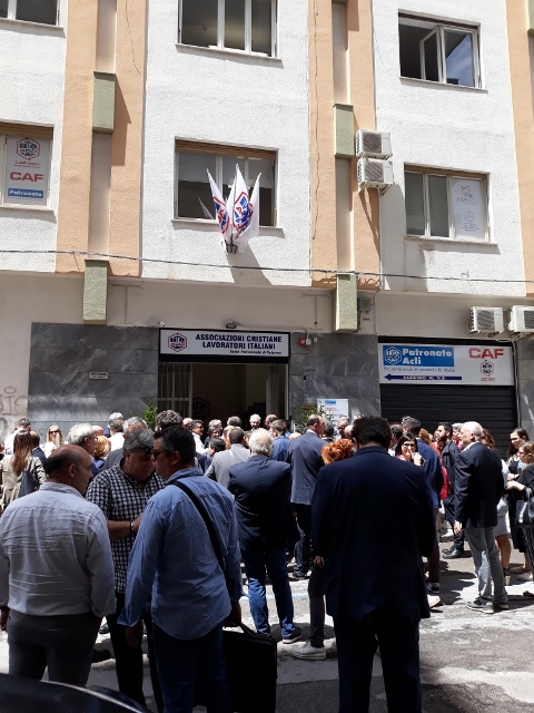 La sede delle Acli Palermo di via Castiglia