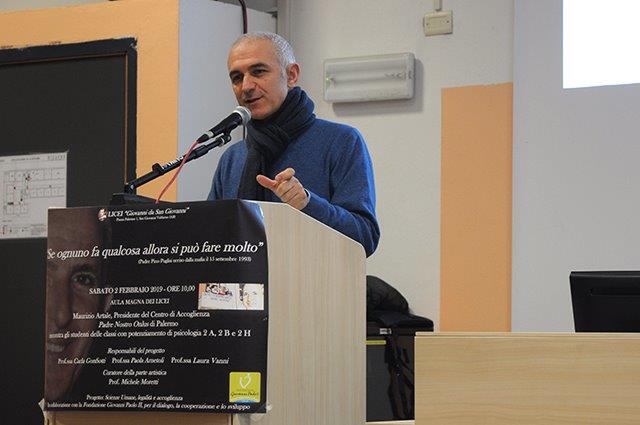 Maurizio Artale. Intervento presso i Licei Giovanni di San Giovanni, Valdarno