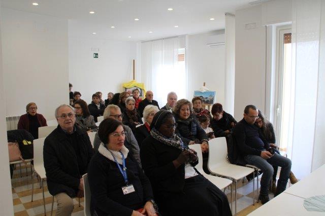 Le persone intervenute presso l'aula didattica della Casa-Museo