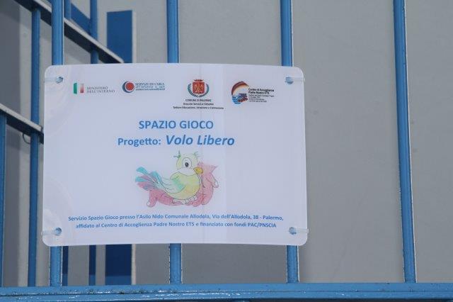 Progetto 'Volo libero', servizio spazio-gioco presso l'asilo dido 'Allodola'