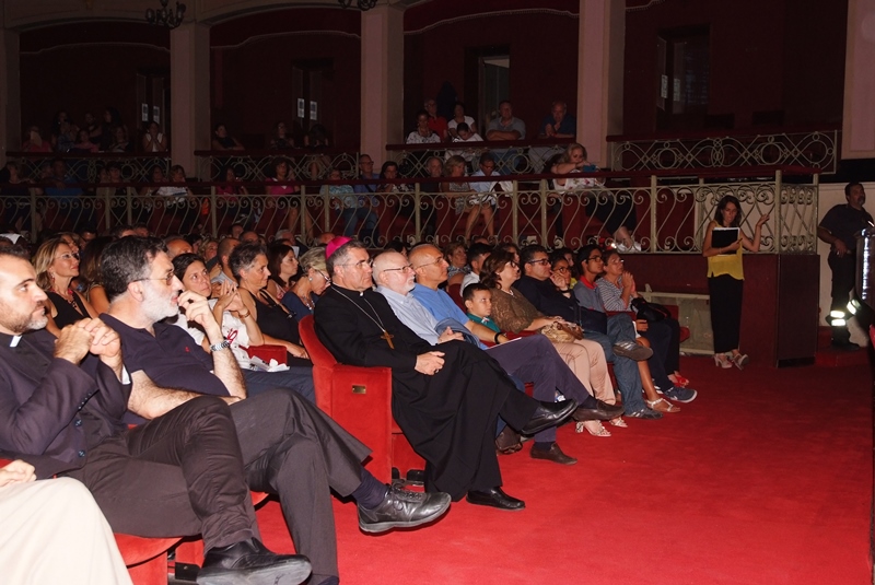 Prima fila del teatro