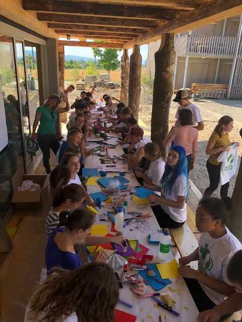  workshop sulle abilit� artistiche con Corinne Sutter