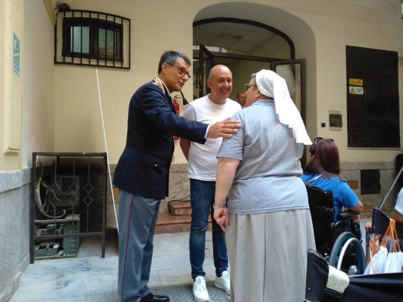 Suor Cristina Cosa, che ha accompagnato i nostri adolescenti
