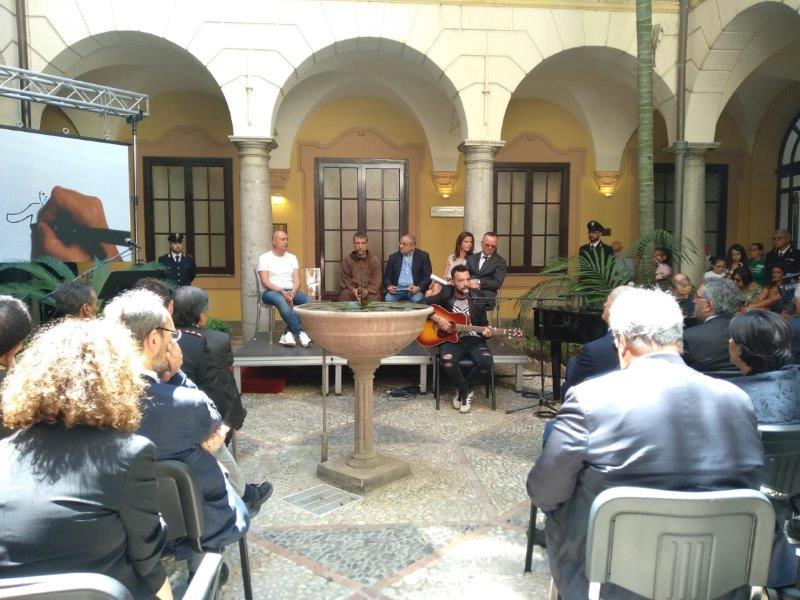 Inizio della commemorazione