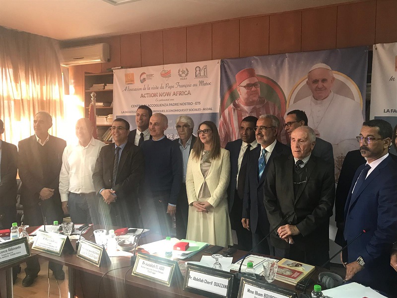 Conferenza organizzata dall'Universit� marocchina di Agdal-Rabat in occasione della visita del Papa in Marocco