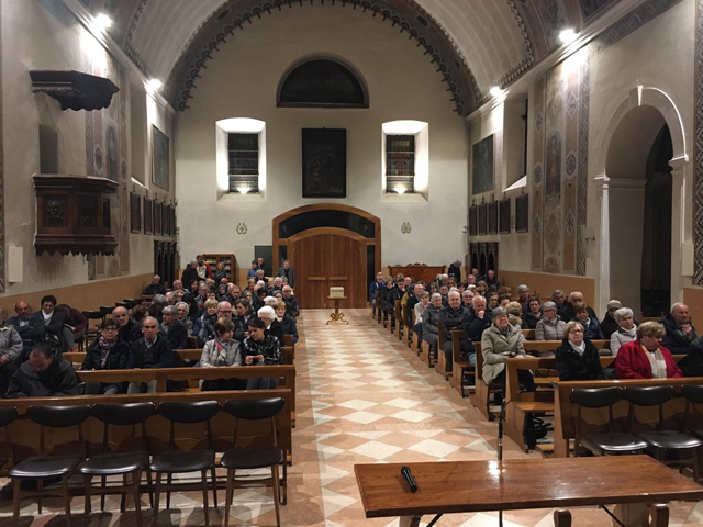 Maurizio Artale invitato a portare la propria testimonianza a Cles (TN) presso il convento di S. Antonio dei Padri Francescani