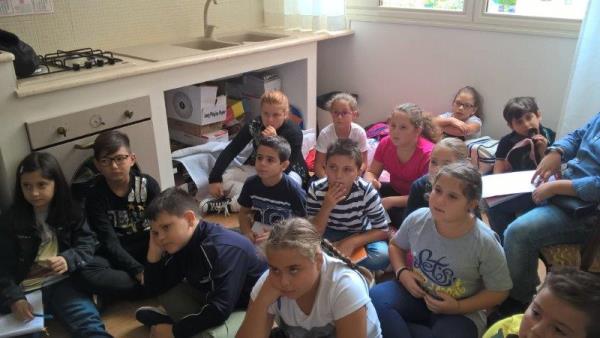 I bambini della Scuola Orestano visitano la casa-museo del Beato Puglisi nell'ambito del progetto finanziato dal MIUR