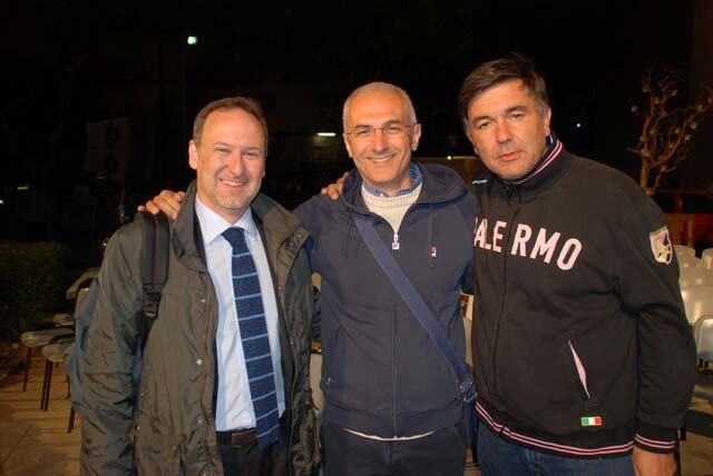 Nella foto: Salvo Palazzolo, Maurizio Artale e Michelangelo Balistreri