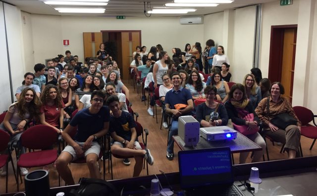 Gli studenti del Liceo classico Vitruvio Pollione di Formia