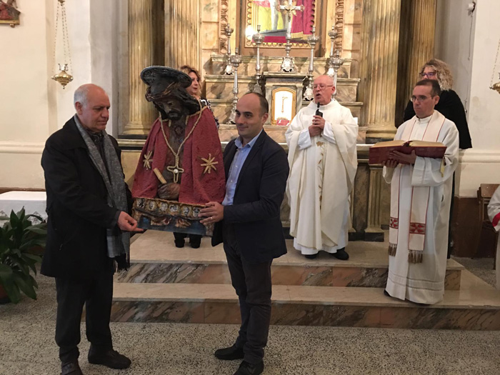 Domenico De Lisi interviene alla conferenza 'i giusti risplenderanno come le stelle per sempre' a Canicattini Bagni