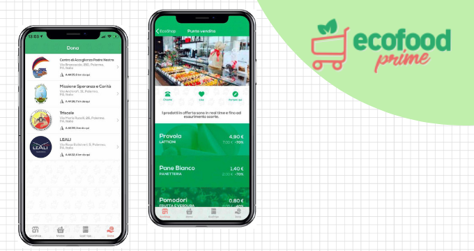Al Centro di Accoglienza Padre Nostro potranno essere destinati generi alimentari per aiutere le famiglie bisognose tramite l'APP Ecofood prime
