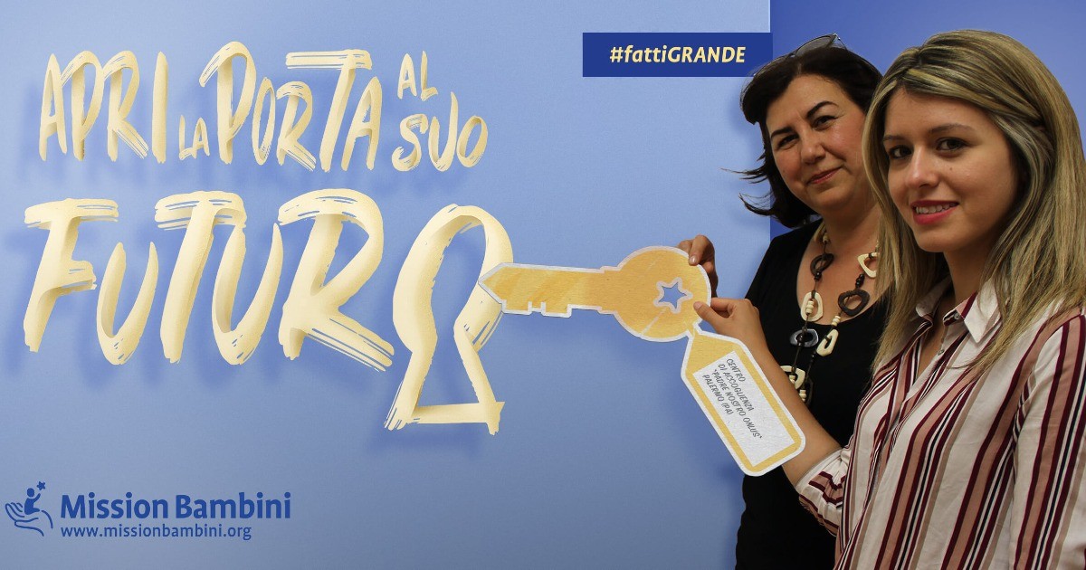 Ritorna #fattiGRANDE di Mission Bambini per aprire le porte degli asili nido ai bambini dei quartieri che vivono in condizioni di difficolt�