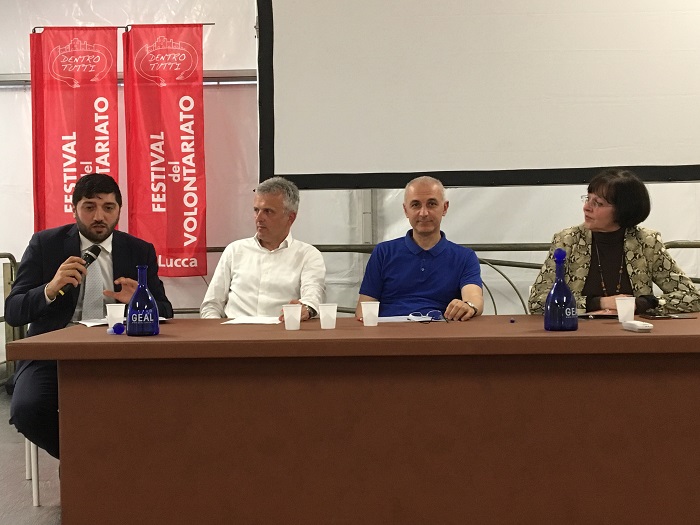 Maurizio Artale al Festival del Volontariato a Lucca dal 10 al 12 maggio