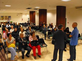 Incontro presso l'auditorium Giuseppe Di Matteo
