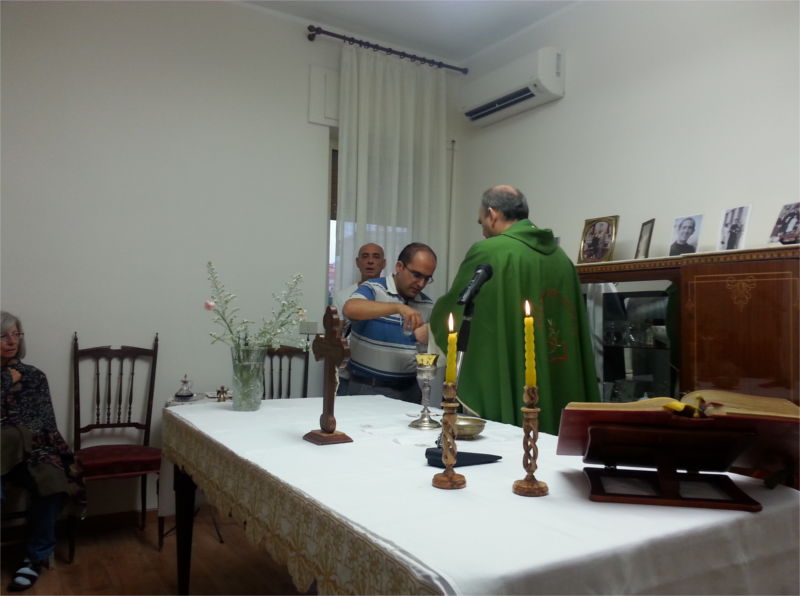 Gruppo Caritas Gubbio alla Casa-Museo del Beato Giuseppe Puglisi