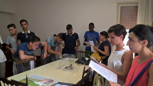 I giovani della cooperativa di Chiaramonti Gulfi visitano la Casa-Museo del Beato Puglisi