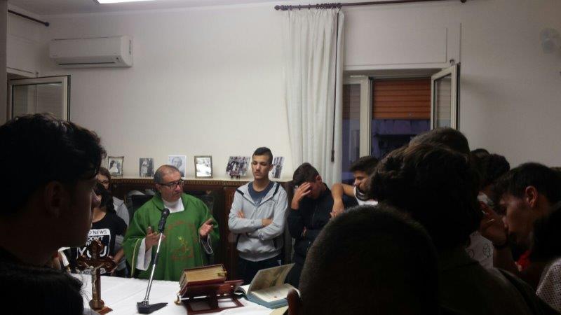 Gruppo di Polistena presso la casa-museo