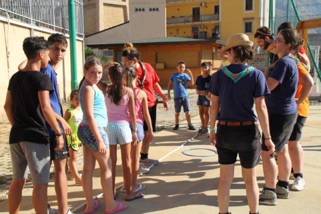 Il gruppo scout Aversa 2 visitano e animano i luoghi del Beato Puglisi