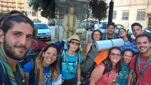 Il gruppo scout Aversa 2 visita la casa-museo del Beato Puglisi