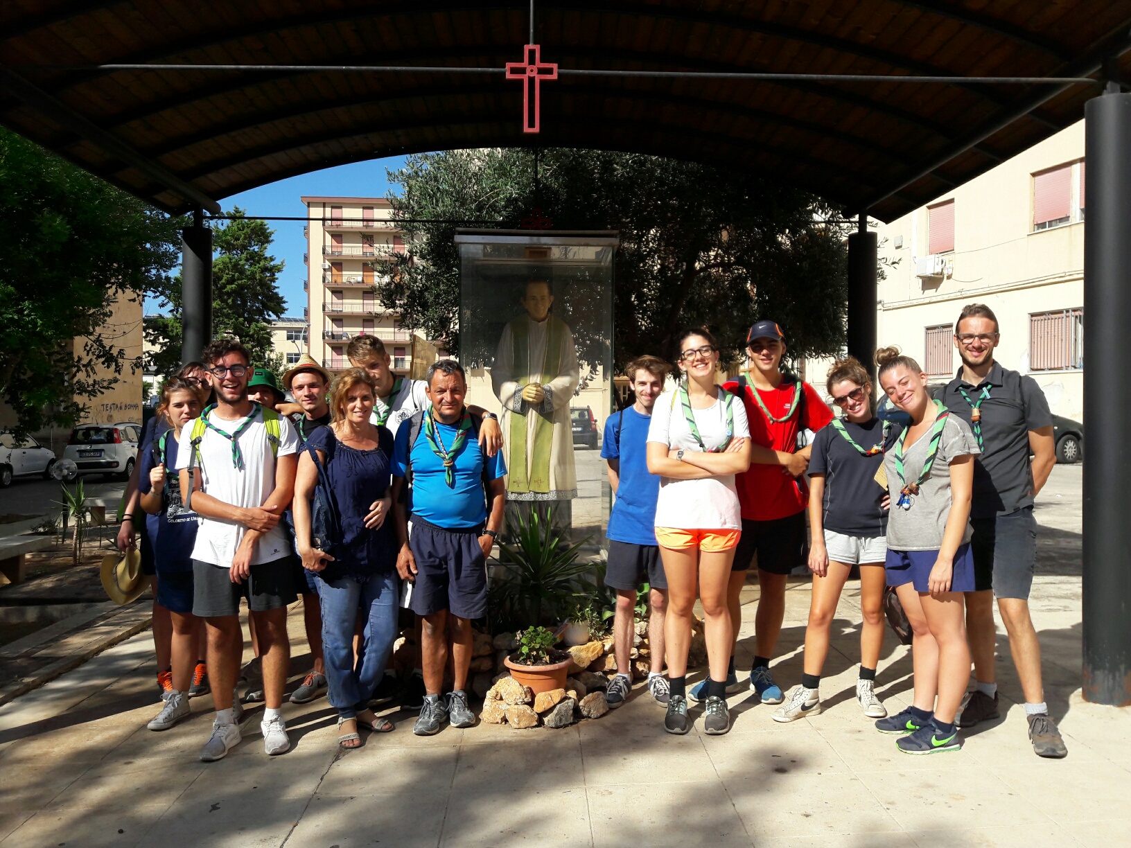 Il 12 agosto 2016 il gruppo scout Civitanova Alta 1 ha visitato la casa del Beato Giuseppe Puglisi nell�ambito di un percorso di legalit� che hanno condotto nel Palermitano.