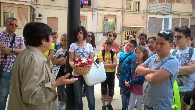 La scuola 'Peppino Impastato' di Palermo cisita la casa-meseo del Beato Puglisi
