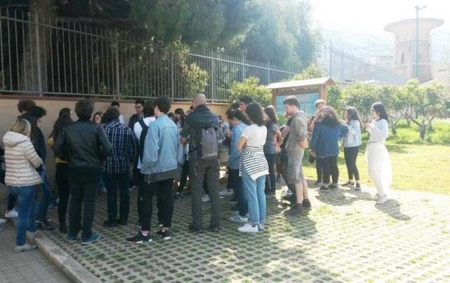 Gli studenti del Liceo Pigafetta di Vicenza in visita presso i luoghi del Beato Giuseppe Puglisi