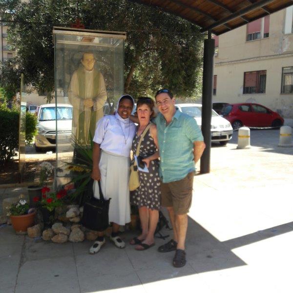 Coniugi di Cambridge in visita alla casa Museo del Beato Giuseppe Puglisi