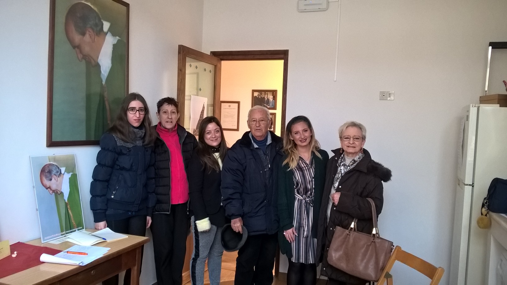 Famiglie Adragna e Runfolo presso la casa-museo 