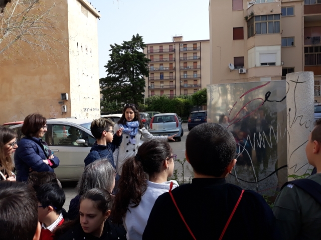 Gli studenti della scuola Amari di Ferrara visitano la casa-museo il 12 aprile 2018