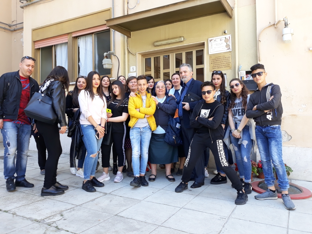 Suor Carolina Iavazzo e gruppo di Bovalino visitano la casa-museo