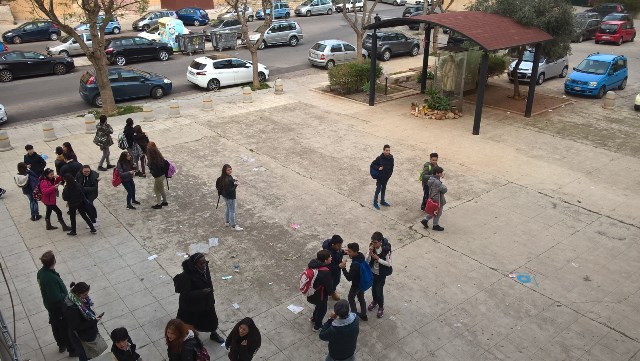 Alunni della scuola Franchetti in visita presso la casa-museo l'1 febbraio 2018 