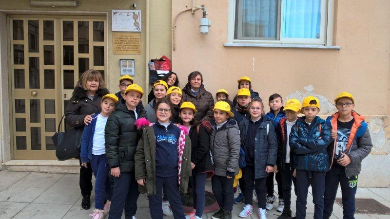 Alunni della scuola Salgari in visita presso la casa museo il 15 gennaio 2018