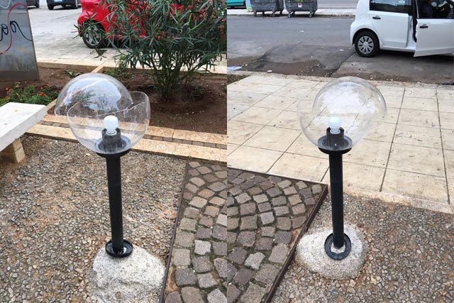 Il lampioncino rotto