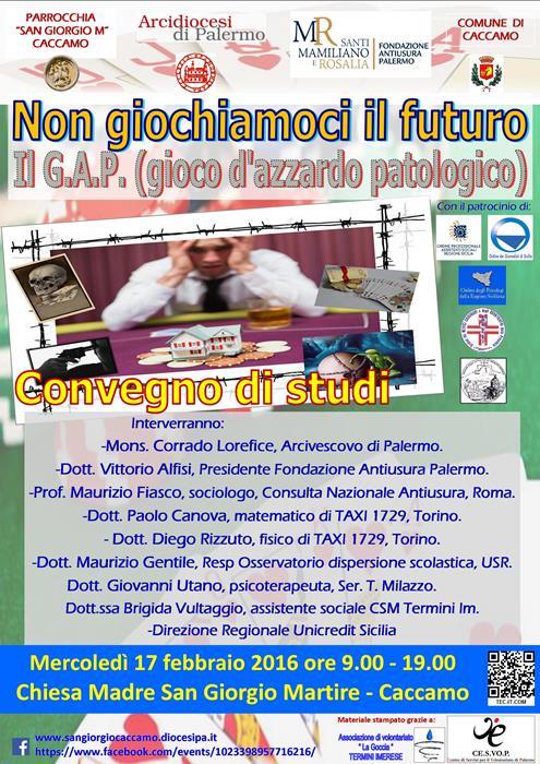 Locandina del convegno