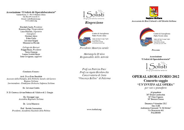 Nell'immagine: Locandina evento